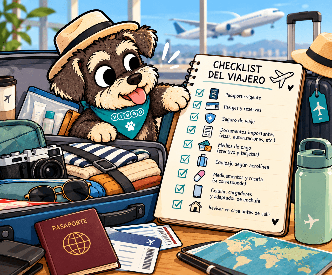 Checklist para viajar tranquilo